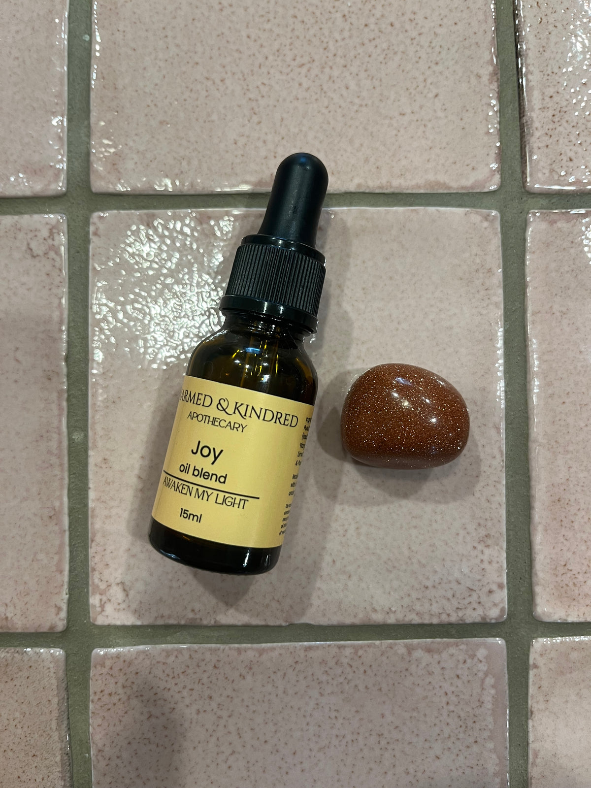 Joy Spell Oil featuring ylang-ylang, lime, bergamot and orange essential oils