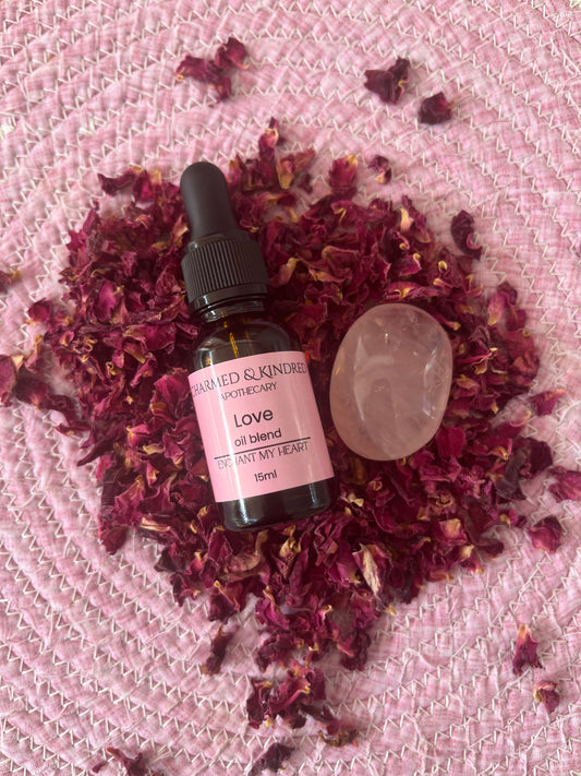 15ml Love Spell Oil by Charmed & Kindred for love, self-love and connection rituals
