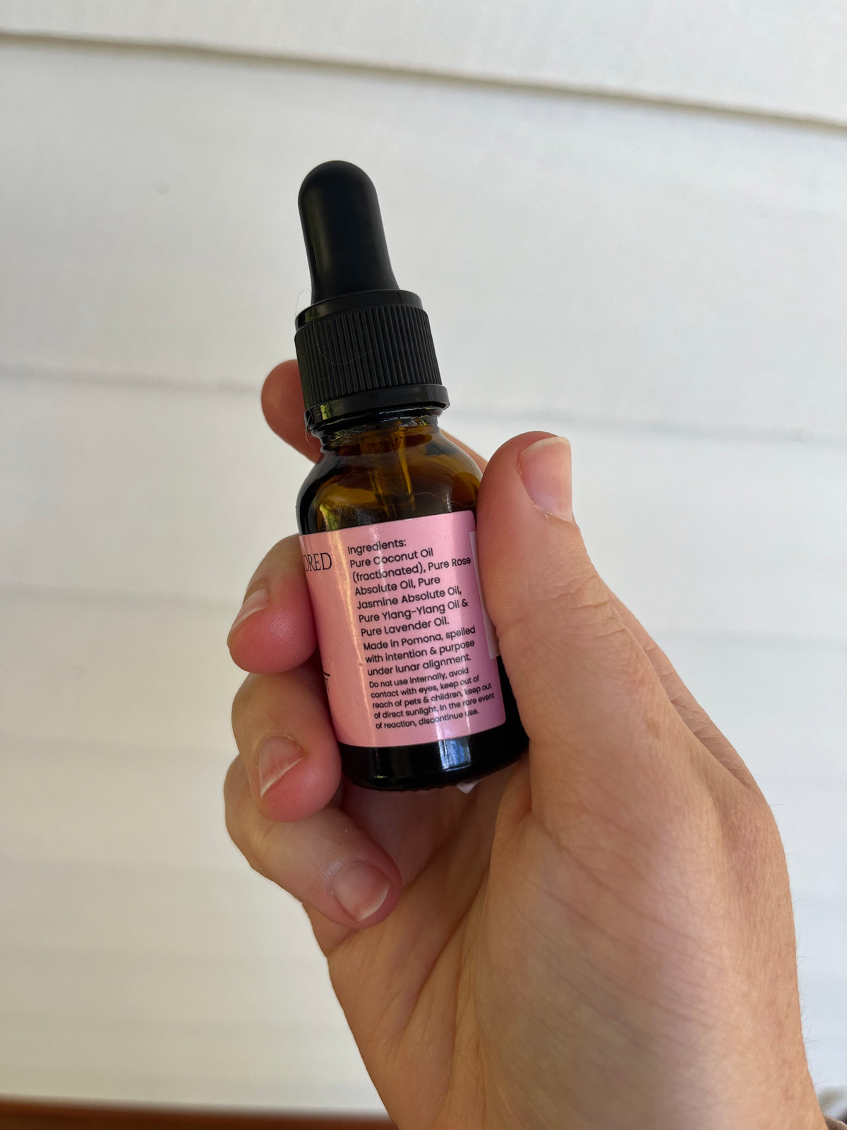 Love Spell Oil used as part of a self-love and intention-setting ritual