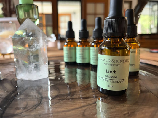 15ml Luck Spell Oil by Charmed & Kindred for luck, opportunity and abundance rituals