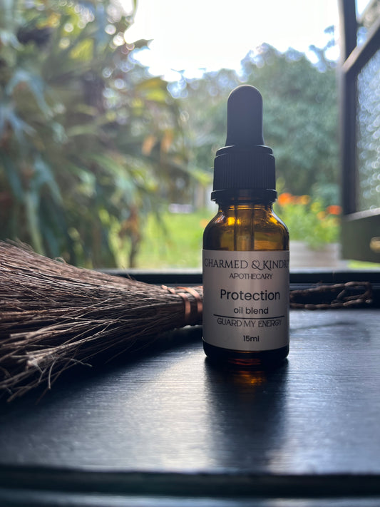 15ml Protection Spell Oil by Charmed & Kindred for protection, grounding and energetic boundaries