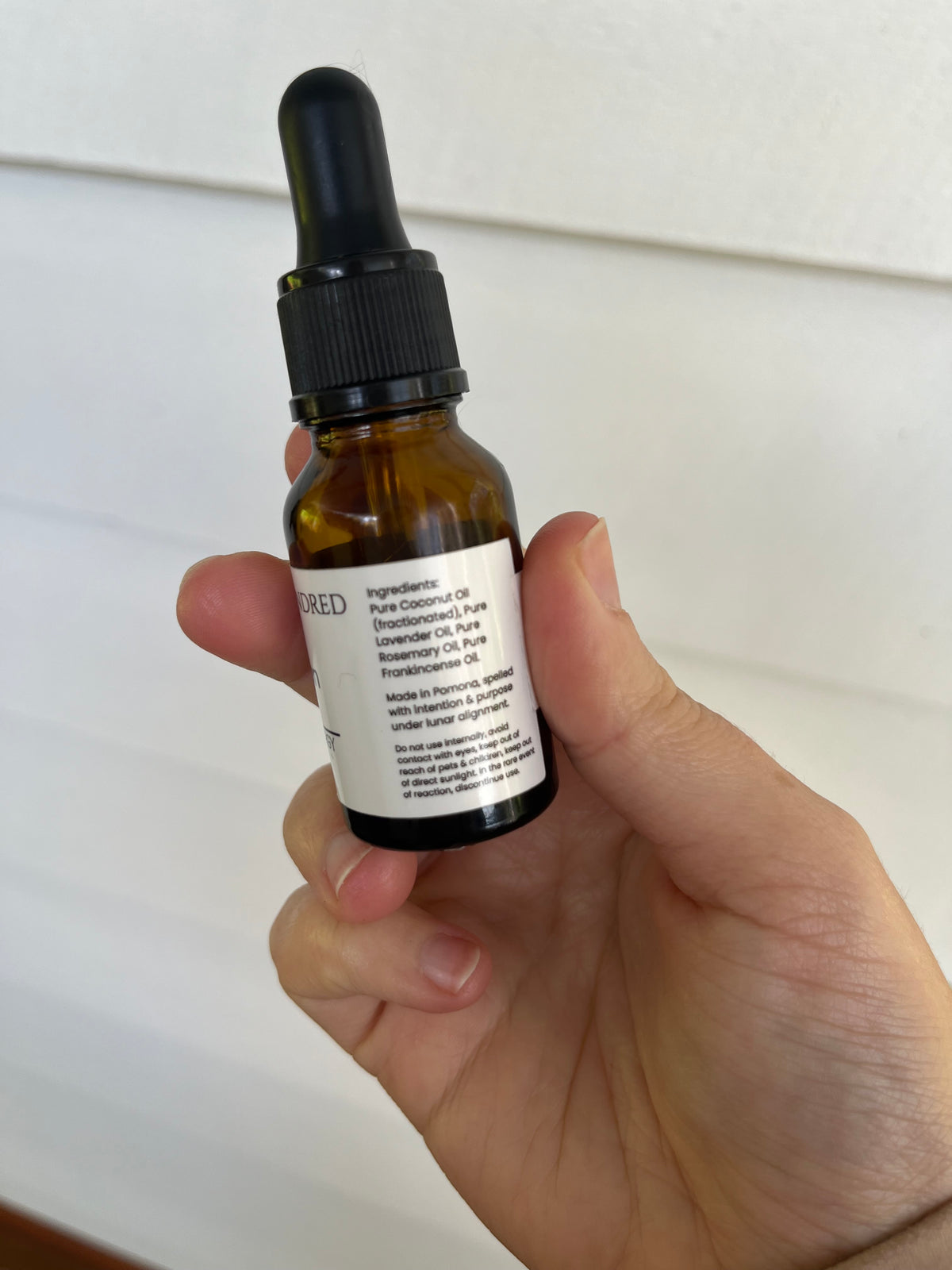 Charmed & Kindred Protection Spell Oil for grounding, cleansing and creating a protected ritual space