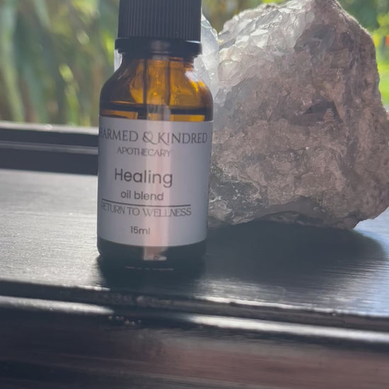 Handcrafted Healing Spell Oil by Charmed & Kindred for intentional rituals and everyday magick