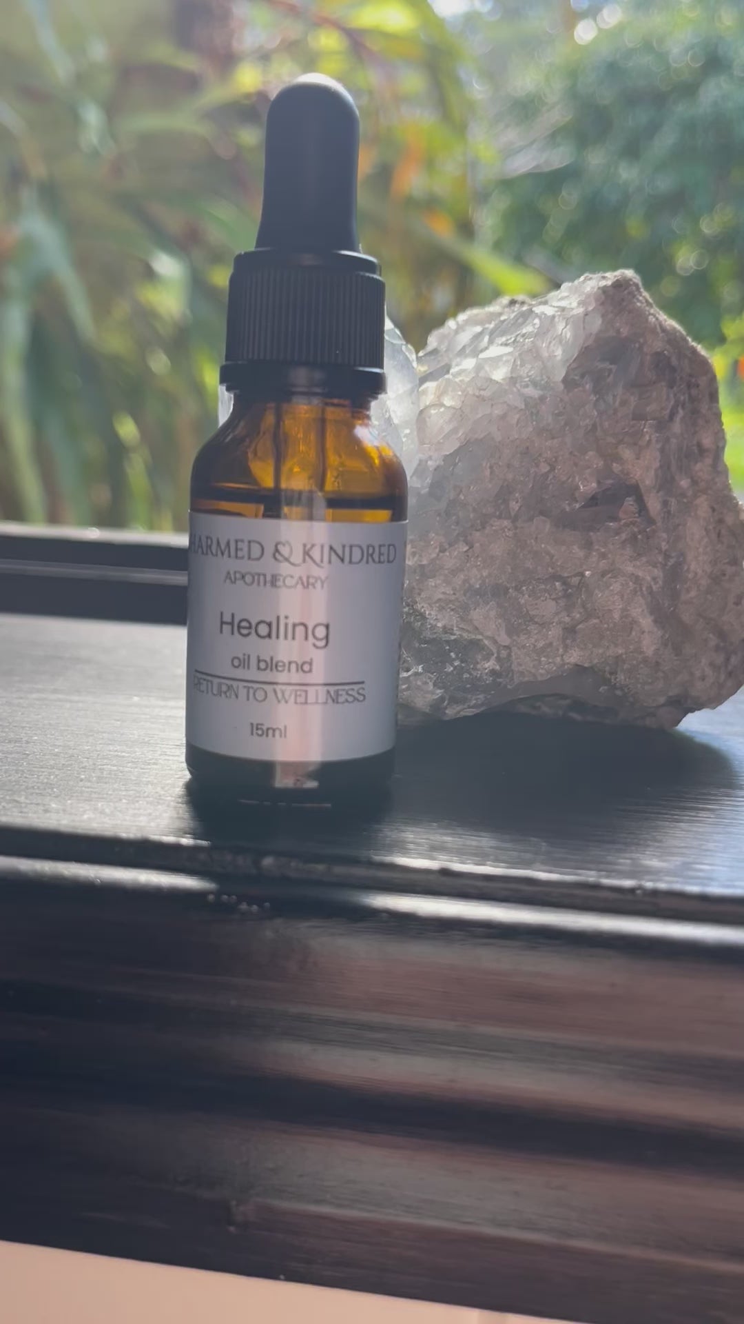Handcrafted Healing Spell Oil by Charmed & Kindred for intentional rituals and everyday magick