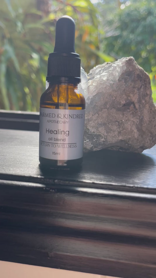 Handcrafted Healing Spell Oil by Charmed & Kindred for intentional rituals and everyday magick