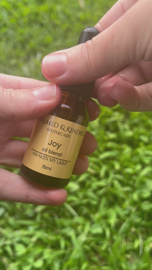 Handcrafted Joy Spell Oil by Charmed & Kindred for joyful intentions and everyday magick
